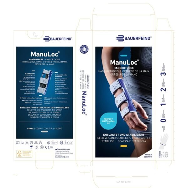 Bauerfeind ManuLoc Wrist Support Arthritis & Post-Surgery - Image 9