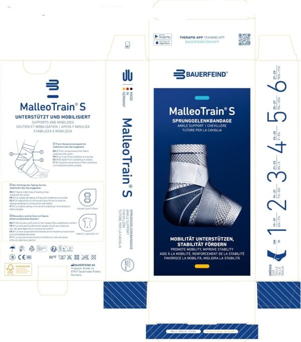 Bauerfeind MalleoTrain S Ankle Brace - Image 8