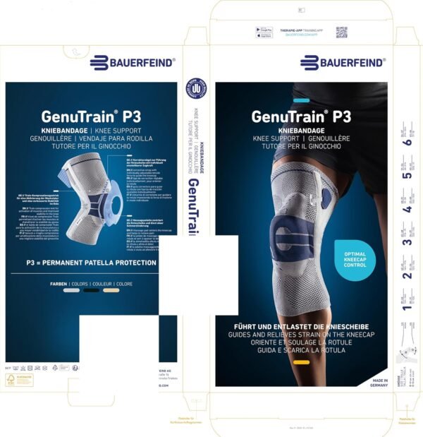 Bauerfeind GenuTrain P3 Patella Knee Support - Image 9